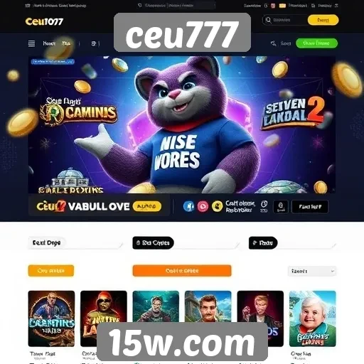 Atividades e jogos disponíveis no site ceu777